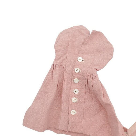 Lot of 3 Cissy 20" Doll Dresses Vintage Handmade Pink Purple Striped *See - Picture 5 of 16